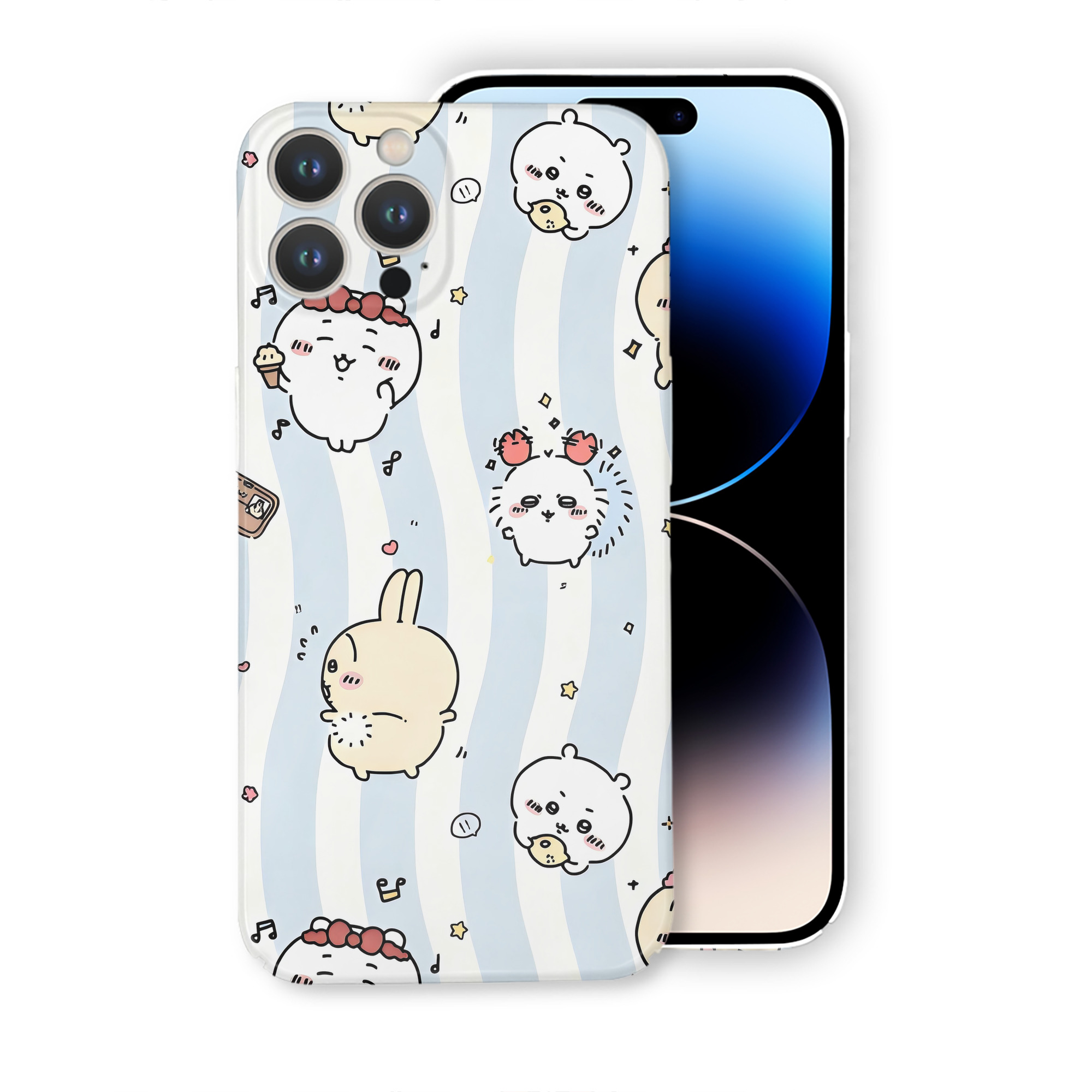 （画像用） ちいかわ Chii-kawa 【iPhone 14シリーズ対応】ハードケース